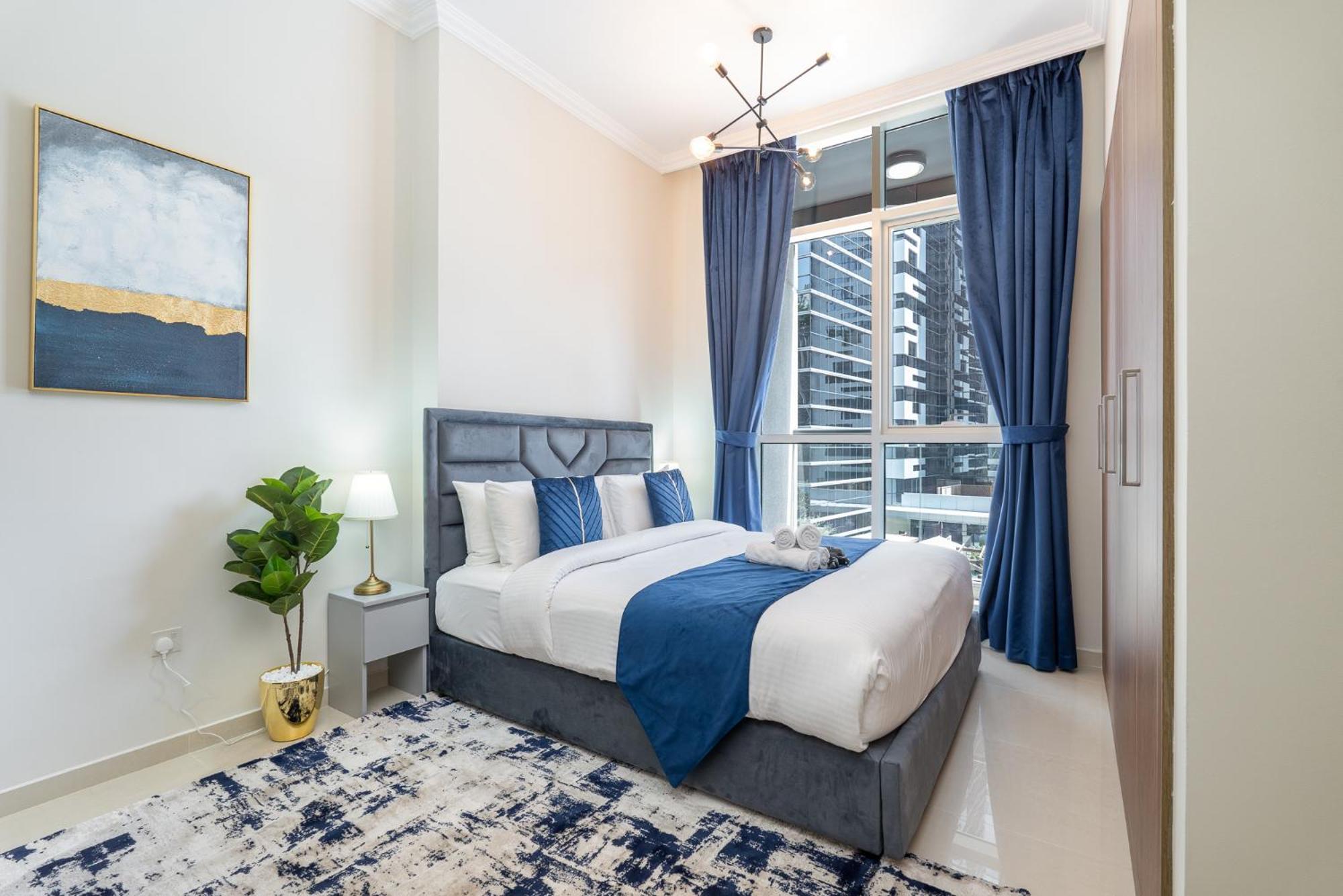 Dunya Tower Luxury And 2 Min Walk To Dubai Mall And Burj Khalifa In Heart Of Downtown Zewnętrze zdjęcie